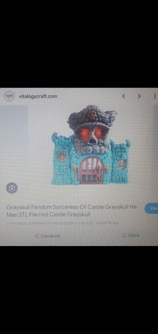 Little Kingdom Castello Teschi Luci Suoni