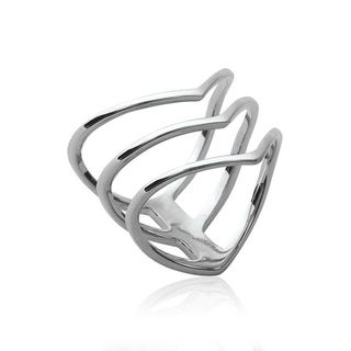 Anillo Plata Estilo Hipster