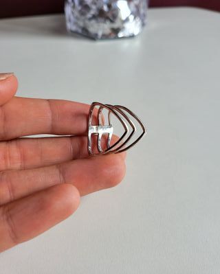 Anillo Plata Estilo Hipster