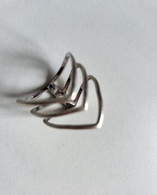 Anillo Plata Estilo Hipster