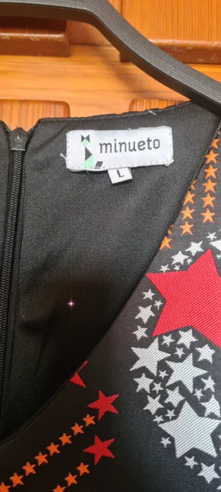 Vestido Minueto estrellas y lunas