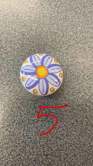 Pomelli in ceramica decorati nuovi