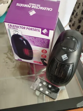 Calefactor Portátil Sin Cables