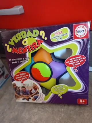 Juego de mesa ¿Verdad o Mentira? Educa
