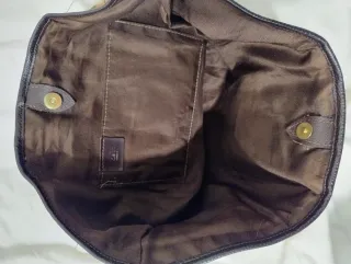 Borsa Gucci Beige/Rosso Tela GG alla moda