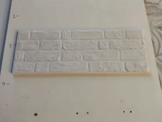 Revestimiento efecto ladrillo rectificado