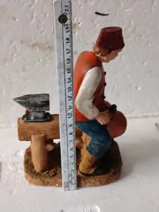 Statua presepe pastore resina