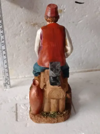 Statua presepe pastore resina