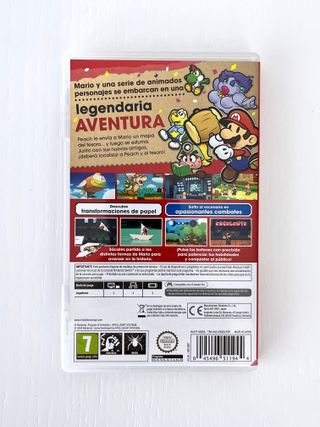 Paper Mario La Puerta Milenaria Nintendo Switch