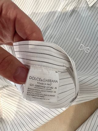 Camisa Dolce&Gabbana Rayas Talla IT 48
