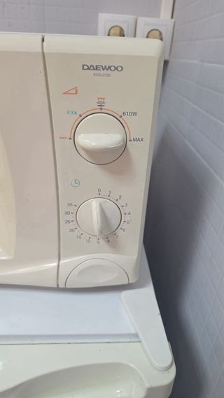Microondas blanco daewoo