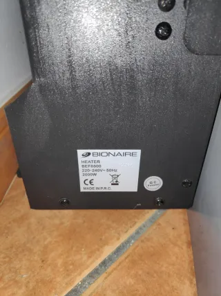 Estufa eléctrica diseño moderno