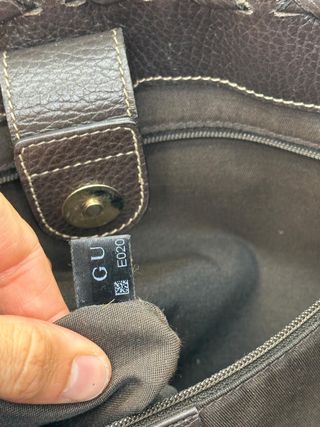 Borsa Gucci Bamboo Tote Beige/Marrone