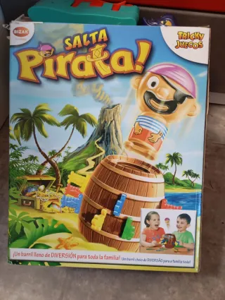 Juego Salta Pirata Bizak Tricky Juegos
