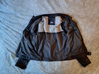 Chaqueta Biker Piel Daytona Negra