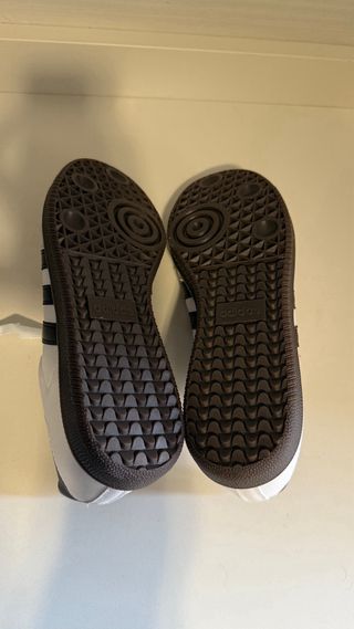 Zapatillas Adidas Samba Hombre Blancas Negras