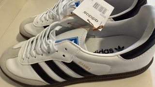 Zapatillas Adidas Samba Hombre Blancas Negras