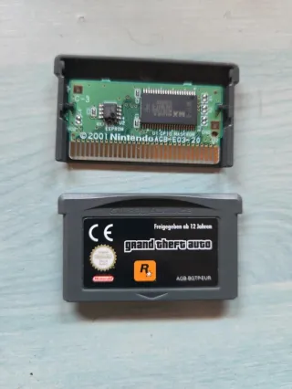 🇪🇦 Grand Theft Auto GBA - Juego y Manual