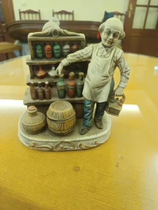 Figuras cerámica pintadas a mano