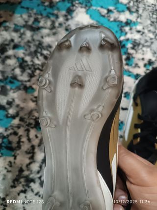 Zapatillas Adidas Messi F50 Oro/Negro