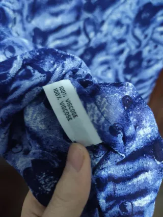 Chaleco elegante INSCENE flores seda M