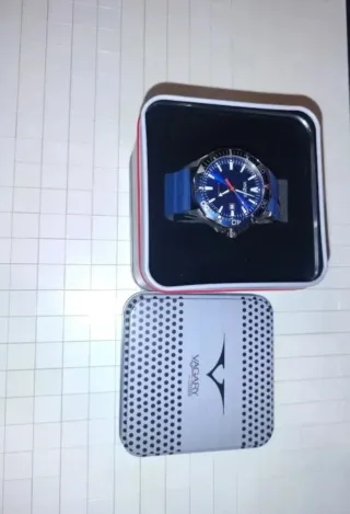 Orologio Vagary Blu e Argento