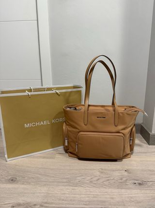 Bolso Michael Kors Marrón Nylon