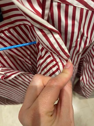 Camisa Polo Ralph Lauren Rayas Rojas y Blancas