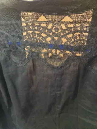 Blazer Punto Roma Negro Talla 54