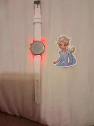 Reloj Frozen con Luces LED