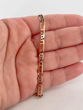 19202 cadena oro alternado 18kt