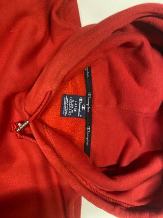 Sudadera Champion Roja Talla L
