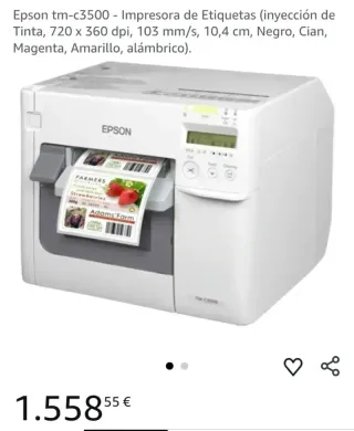 Epson tm-c3500 - Impresora de Etiquetas