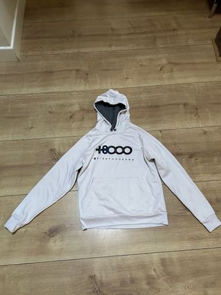 Sudadera Mujer +8000 Blanca