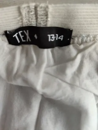 Falda Tex Talla 13/14. Mariposas