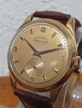 Oslec Watch Cronómetro 17 Rubis