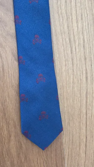 Corbata niño Scalpers azul y granate