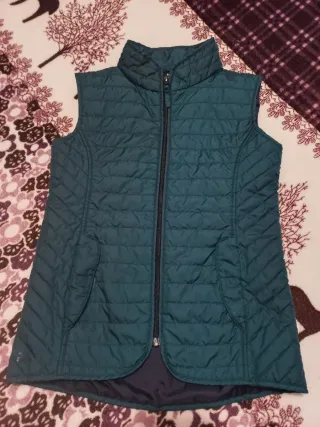 Chaleco de equitación verde