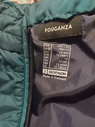 Chaleco de equitación verde