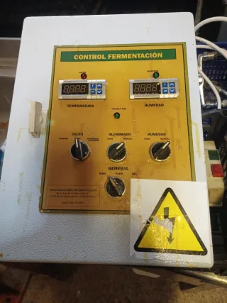 Cuadro Control Fermentación Panadería