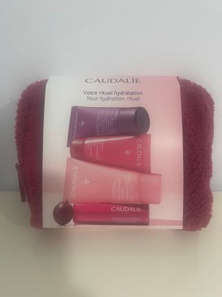 Neceser Caudalie con 4 productos hidratación