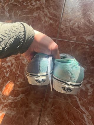 Zapatillas Vans Tie-Dye Azules y Verdes