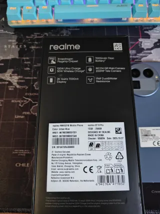 Realme GT 8 Pro 256GB Azul