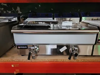 FREIDORA INDUSTRIAL 10 + 10 L CAP TOTAL