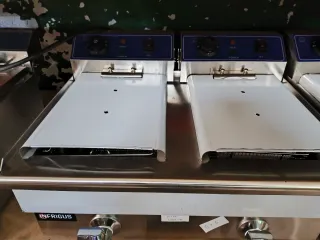 FREIDORA INDUSTRIAL 10 + 10 L CAP TOTAL