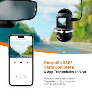 70mai Dash Cam Omni 360° Visión Nocturna