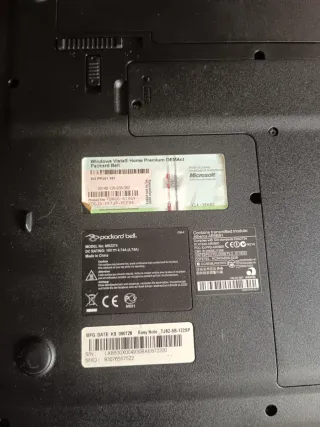 Packard Bell Ordenador Portátil Windows Vista