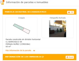 Dos casas urbanas colindantes para derribar.