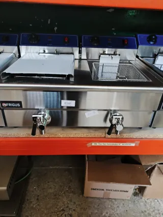 FREIDORA ELECTRICA DE 13+13 L CAP TOTAL