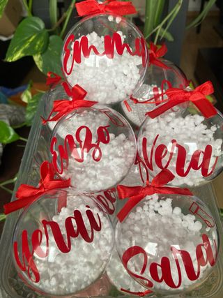 Bolas de Navidad Personalizadas